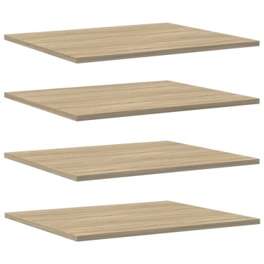 vidaXL Ράφια Βιβλιοθήκης 8 τεμ. Sonoma Δρυς 60x50x1,5cm Μοριοσανίδα