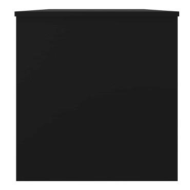 vidaXL Τραπεζάκι Σαλονιού Μαύρο 102x50x52,5cm Επεξεργασμένο Ξύλο 1 τεμ.