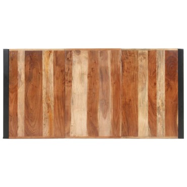 vidaXL Τραπεζαρία 160x80x75cm από Μασίφ Ξύλο 1 τεμ.