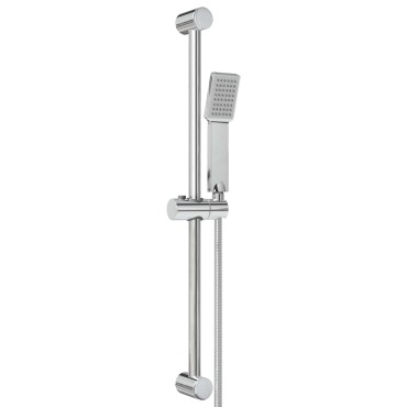 vidaXL Σετ Συστήματος Ντουζιέρας Χρωμέ 70 cm Ανοξείδωτο Ατσάλι