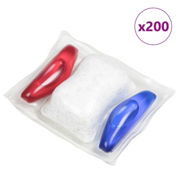 vidaXL Κάψουλες Πλυντηρίου Πιάτων All-In-One 200 τμχ.