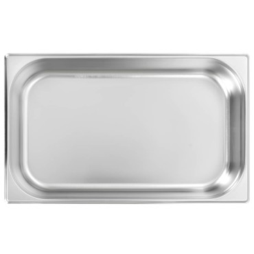 vidaXL Λεκάνες Gastronorm 4 τεμ. GN 1/1 100 χιλ. από Ανοξείδωτο Ατσάλι