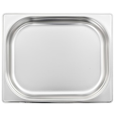 vidaXL Λεκάνες Gastronorm 8 τεμ. GN 1/2 40 χιλ. από Ανοξείδωτο Ατσάλι