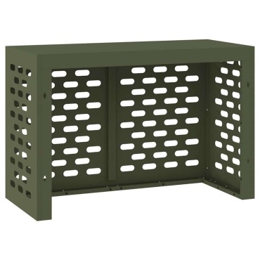 vidaXL Κάλυμμα κλιματιστικού Λαδί 90 x 40 x 60 εκ