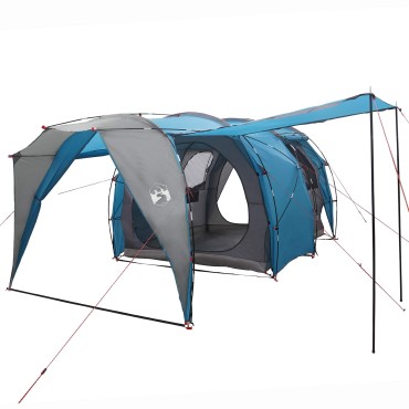 vidaXL Σκηνή τούνελ Μπλε 562 x 265 x 216 εκ