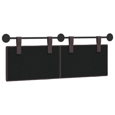 vidaXL Κεφαλάρι κρεβατιού κρεμαστό Ύφασμα 130x55x5cm 1 τεμ.