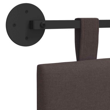 vidaXL Κεφαλάρι κρεβατιού κρεμαστό Ύφασμα 130x55x5cm 1 τεμ.