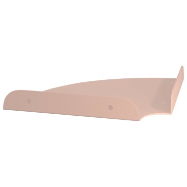 vidaXL Floating Ράφι Γωνίας 4 τεμ. Ροζ 15x15x2cm