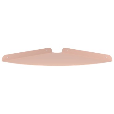 vidaXL Floating Ράφι Γωνίας 4 τεμ. Ροζ 30x30x2cm