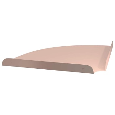 vidaXL Floating Ράφι Γωνίας 4 τεμ. Ροζ 30x30x2cm