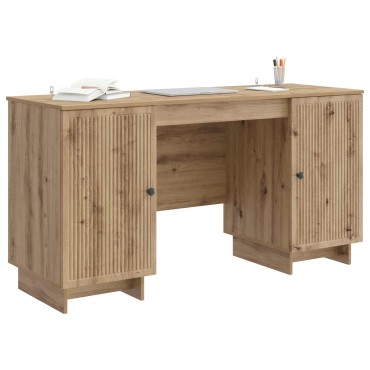 vidaXL Γραφείο Artisan Δρυς Επεξεργασμένο Ξύλο 142,5x50x75cm 1 τεμ.