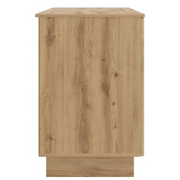 vidaXL Γραφείο Artisan Δρυς Επεξεργασμένο Ξύλο 142,5x50x75cm 1 τεμ.