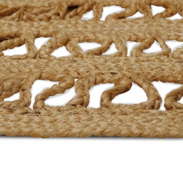 vidaXL Χαλί Περιοχής Φυσικό 122x183cm Γιούτα