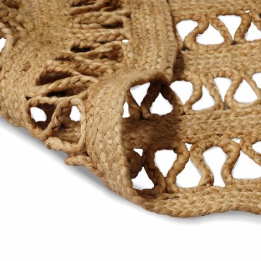 vidaXL Χαλί Περιοχής Φυσικό 205x305cm Γιούτα