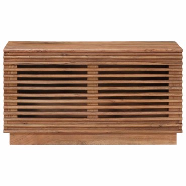 vidaXL Κουτί αποθήκευσης Φυσικό 85x40x46 εκ