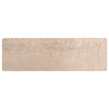 vidaXL Χαλί Runner MARSA Μπεζ 80x250cm Πολυέστερ και PVC