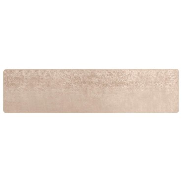 vidaXL Χαλί Runner MARSA Μπεζ 80x450cm Πολυέστερ και PVC