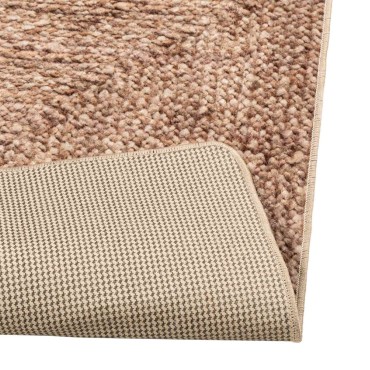vidaXL Χαλί Runner MARSA Κίτρινο 100x100cm Πολυέστερ και PVC