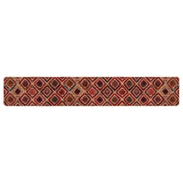 vidaXL Χαλί Runner MARSA Πολύχρωμο 50x250cm Πολυέστερ και PVC