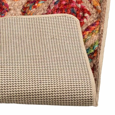 vidaXL Χαλί Runner MARSA Πολύχρωμο 50x250cm Πολυέστερ και PVC