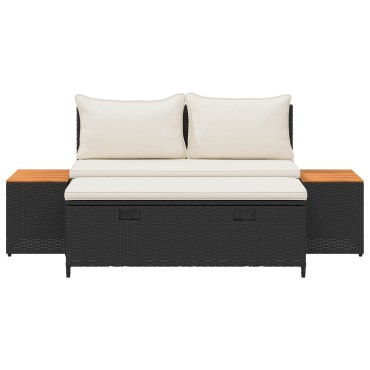 vidaXL Σειρά Καναπέ Εξωτερικού 4 -Seater 4 τεμ. 55x30x39 εκ