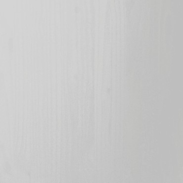 vidaXL Κινητό Ντουλάπι 34x39x65,5cm Στερεό πεύκο Λευκός