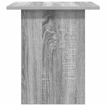vidaXL Κομοδίνο Γκρίζο Σονομα 41x40x45cm Επεξεργασμένο Ξύλο 1 τεμ.