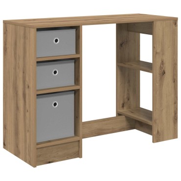vidaXL Γραφείο Artisan Oak 100x40x75cm Επεξεργασμένο Ξύλο 1 τεμ.