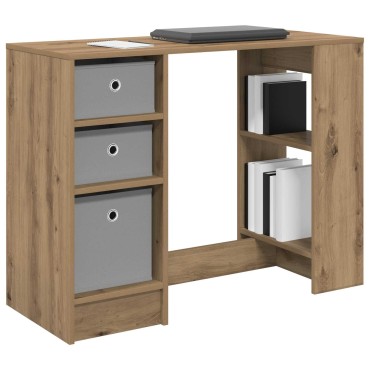 vidaXL Γραφείο Artisan Oak 100x40x75cm Επεξεργασμένο Ξύλο 1 τεμ.