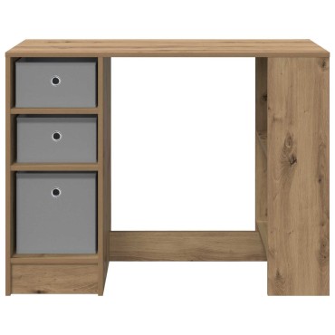 vidaXL Γραφείο Artisan Oak 100x40x75cm Επεξεργασμένο Ξύλο 1 τεμ.