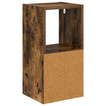 vidaXL Κομοδίνο Καπνισμένο Ξύλο Δρυός 25,5x22x49,5 εκ 1 τεμ.