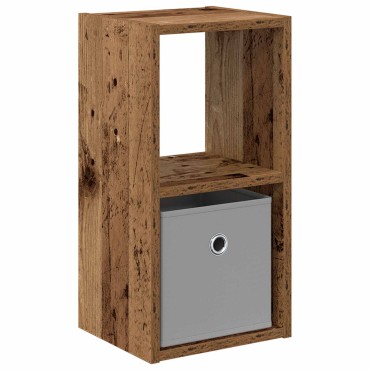 vidaXL Κομοδίνο Παλιό ξύλο 25,5x22x49,5cm Επεξεργασμένο Ξύλο 1 τεμ.