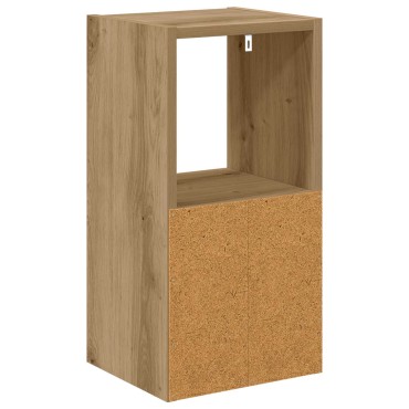 vidaXL Κομοδίνο 2 τεμ. Artisan Oak 25,5x22x49,5 εκ