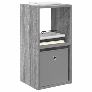 vidaXL Κομοδίνο Γκρι Sonoma 30,5x27x59,5cm Επεξεργασμένο Ξύλο 1 τεμ.