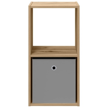 vidaXL Κομοδίνο Artisan Oak 35x32x68,5cm Επεξεργασμένο Ξύλο 1 τεμ.