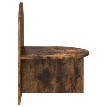 vidaXL Κομοδίνο Καπνιστή Δρυς 48x49x65cm 1 τεμ.