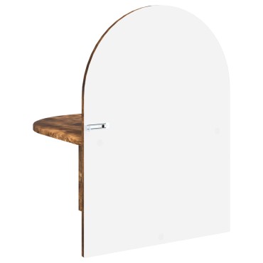 vidaXL Κομοδίνο Καπνιστή Δρυς 48x49x65cm 1 τεμ.