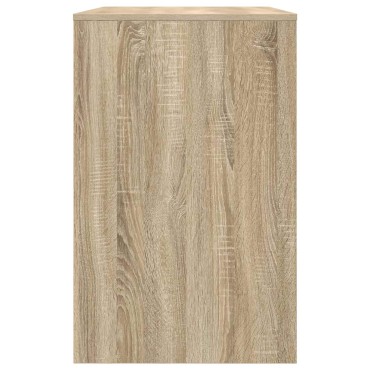 vidaXL Γραφείο με συρτάρι με αποθήκευση Δρύς Sonoma 100x50x78 εκ 1 τεμ.