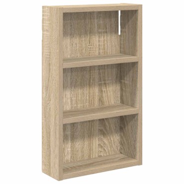 vidaXL Ντουλάπα τοίχου μπάνιου Δρύς Sonoma 30x10x50 εκ 1 τεμ.