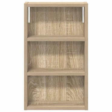 vidaXL Ντουλάπα τοίχου μπάνιου Δρύς Sonoma 30x10x50 εκ 1 τεμ.