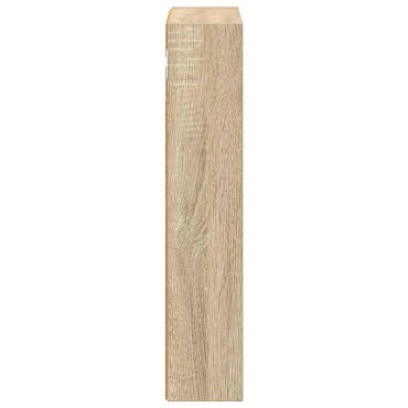 vidaXL Ντουλάπα τοίχου μπάνιου Δρύς Sonoma 30x10x50 εκ 1 τεμ.