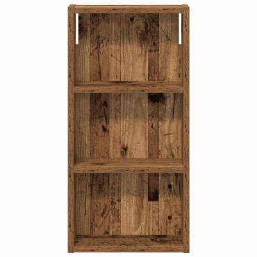 vidaXL Ντουλάπα τοίχου μπάνιου Παλιό ξύλο 30x10x60,5 εκ 1 τεμ.