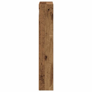 vidaXL Ντουλάπα τοίχου μπάνιου Παλιό ξύλο 30x10x60,5 εκ 1 τεμ.