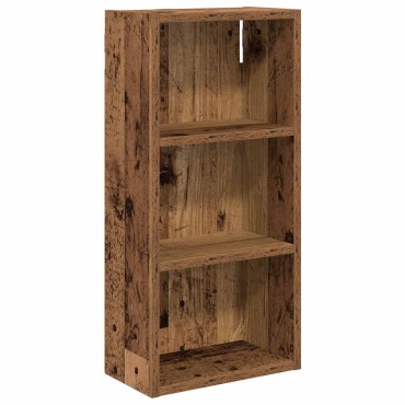 vidaXL Ντουλάπα τοίχου μπάνιου Παλιό ξύλο 30x16x62,5cm 1 τεμ.