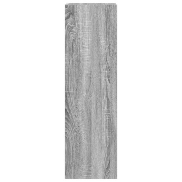 vidaXL Βάση φυτών Γκρι Σονομά 30 x 30 x 100 εκ