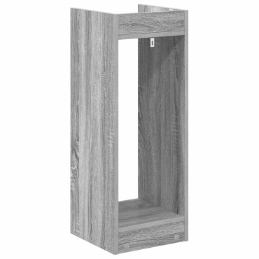 vidaXL Βάση φυτών 2 τμχ. Γκρι Σονομά 30 x 30 x 80 cm