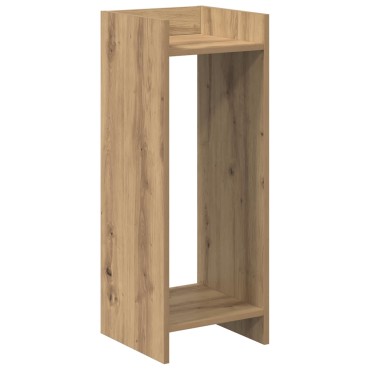 vidaXL Βάση φυτών 2 τμχ. Τεχνίτικη Δρυς 30 x 30 x 80 cm