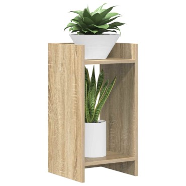 vidaXL Βάση φυτών Sonoma Δρυς 30 x 30 x 60 cm Επεξεργασμένο Ξύλο