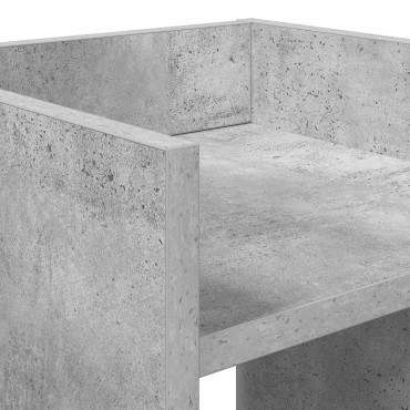 vidaXL Βάση φυτών Σκυρόχρωμο Γκρι 30 x 30 x 60 cm