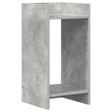 vidaXL Βάση φυτών 2 τεμ. Γκρι Σκυροδέματος 30 x 30 x 60 cm